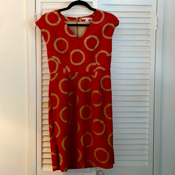 Dress from BR great fabric Vibrant colors - Picture 1 of 6